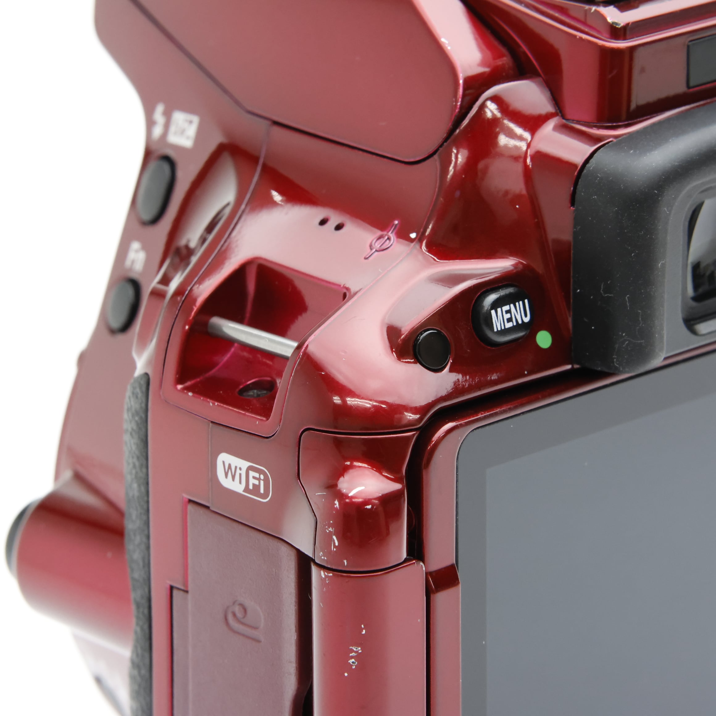 中古)Nikon (ニコン) D5500 ダブルズームキット レッド（商品ID