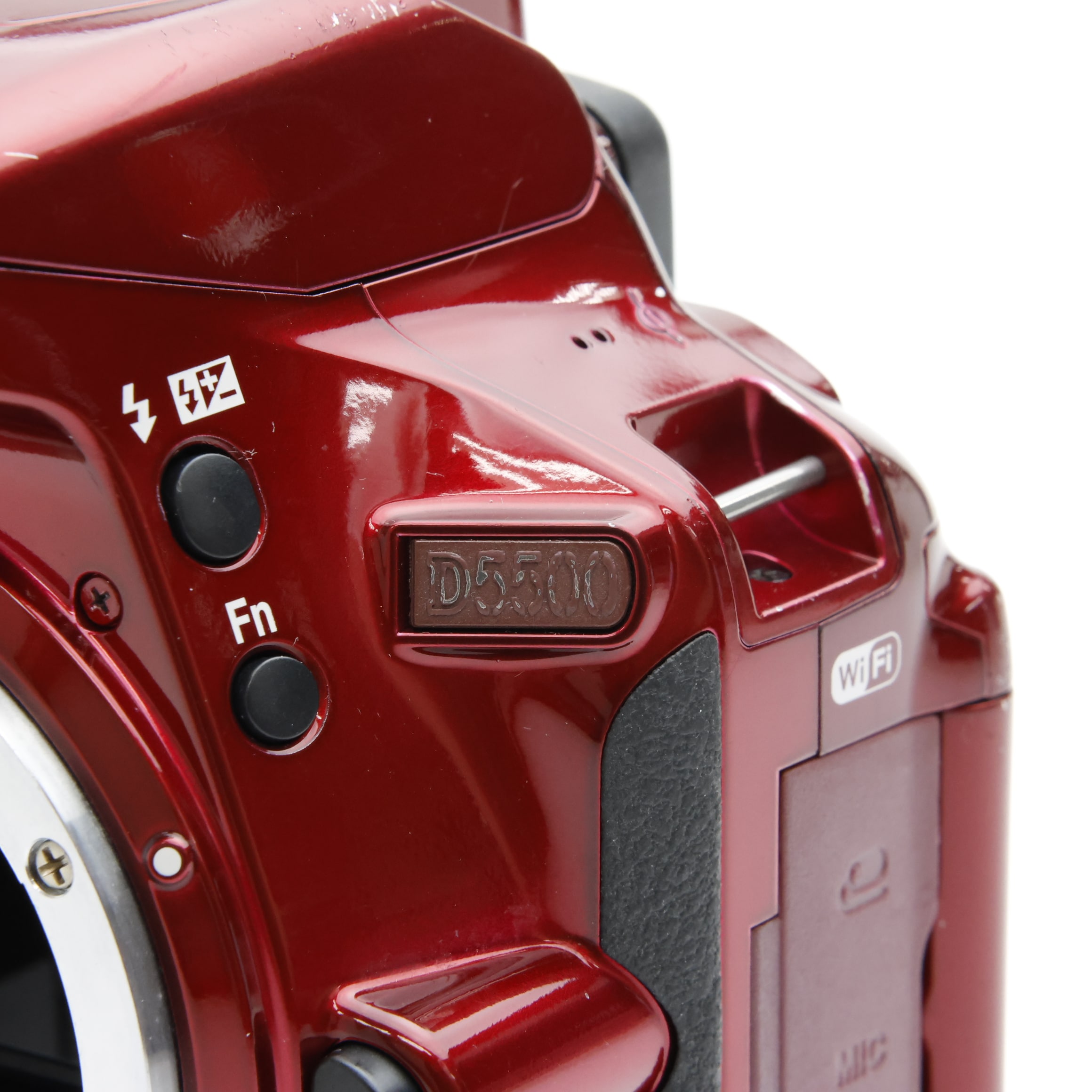 中古)Nikon (ニコン) D5500 ダブルズームキット レッド（商品ID 