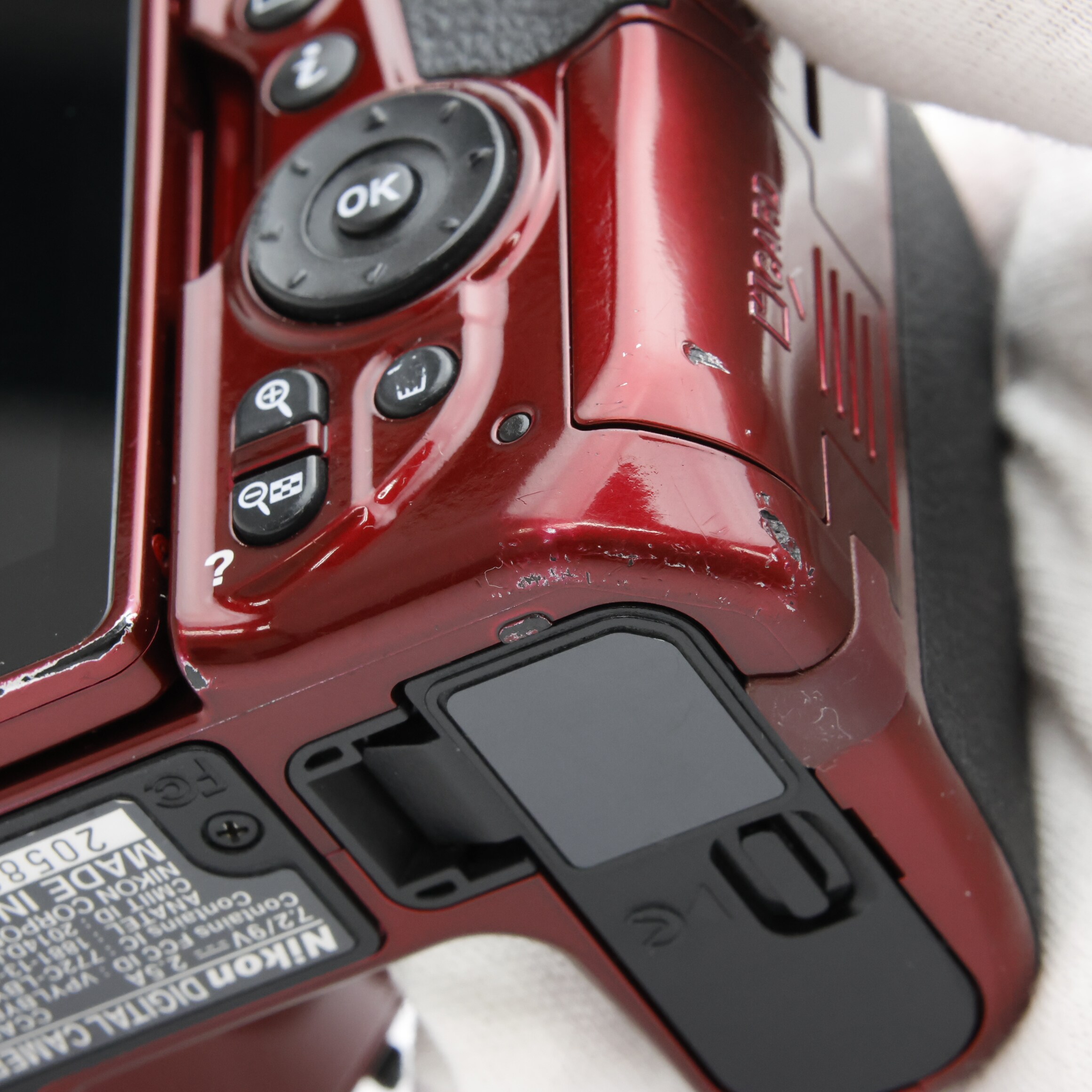 中古)Nikon (ニコン) D5500 ダブルズームキット レッド（商品ID 