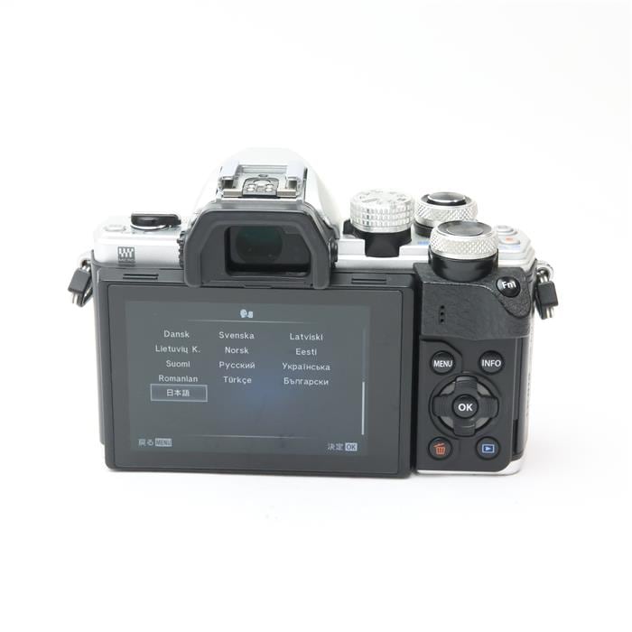 オリンパスOD-M E-M10 シルバー オリンパス OM-D E-M10 Mark IV EZダブルズームキット [シルバー