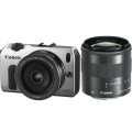 Canon (キヤノン) EOS M ダブルレンズキット シルバー