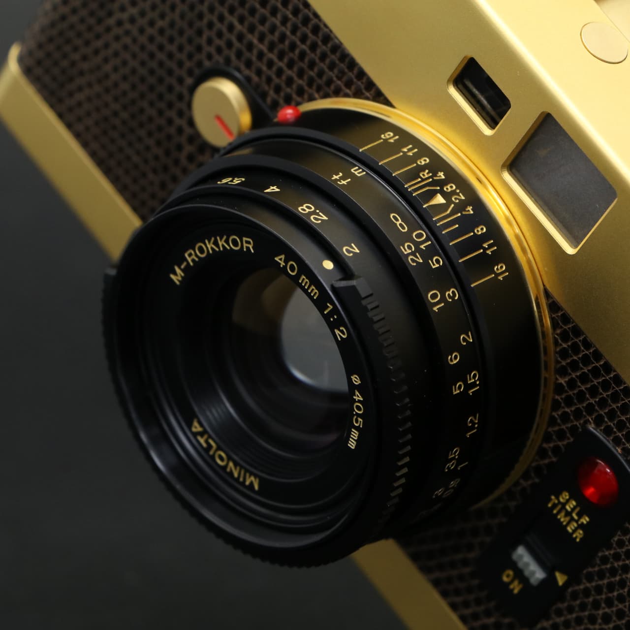 中古)MINOLTA (ミノルタ) CLE GOLD +M40mm F2 GOLD（商品ID