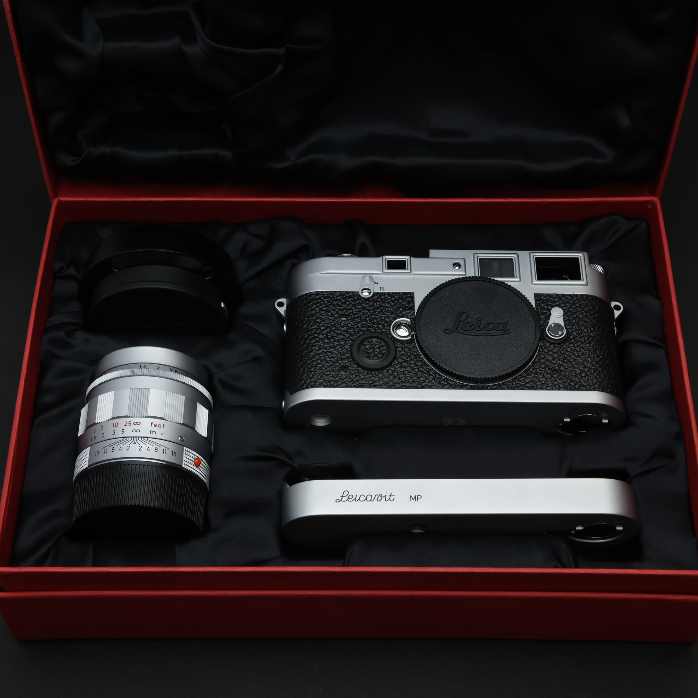 中古)Leica (ライカ) MP3 LHSAスペシャルエディションセット シルバー