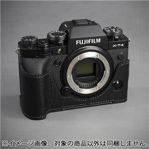 LIM'S（リムズ） 本革カメラハーフケース フジフイルム X-T4用 FJ-XT4BK ブラック メイン