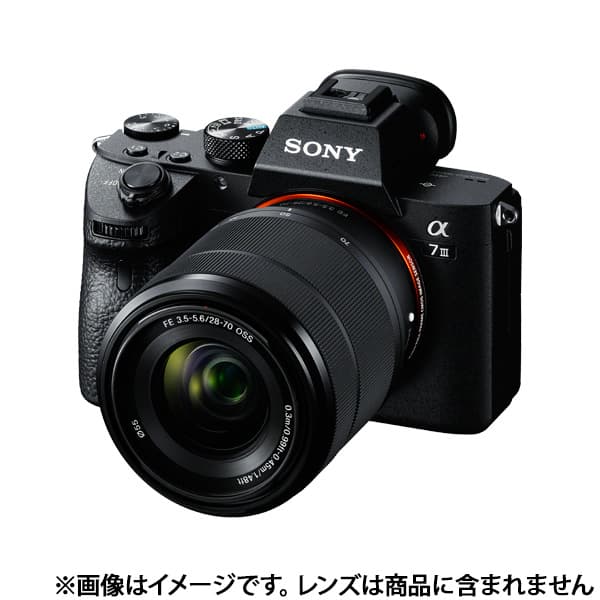 Sony ミラーレス一眼α７IIIボディILCE７M3前向きに検討させていただきます