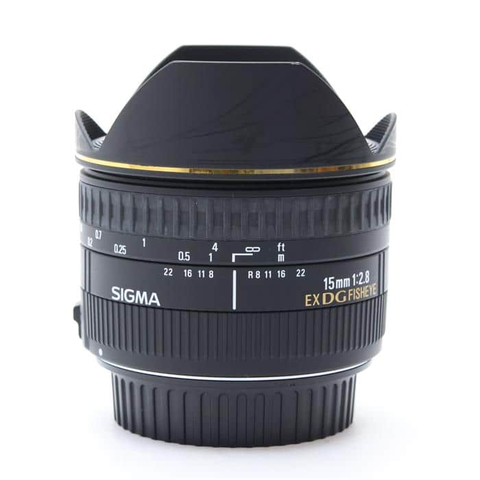 SIGMA (シグマ) 15mm F2.8EX DG FISHEYE 中古)SIGMA (シグマ) 15mm F2.8EX DG DIAGONAL FISHEYE