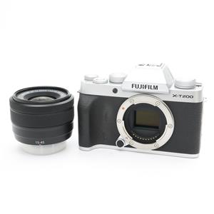 FUJIFILM (フジフイルム) X-T200 レンズキット シルバー」の商品検索