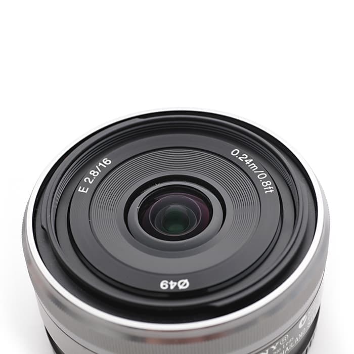 新品)SONY (ソニー) E 16mm F2.8 SEL16F28（商品ID：4905524636628