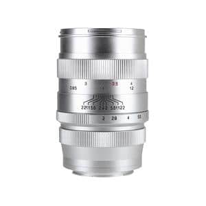 中一光学 CREATOR 85mm F2 (ソニーE用/フルサイズ対応) シルバー メイン
