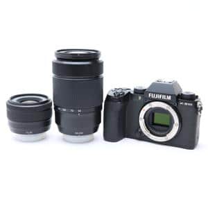 素晴らしい品質 FUJIFILM ブラック」の商品検索 ダブルズームレンズキット X-S10 レンズ(ズーム)