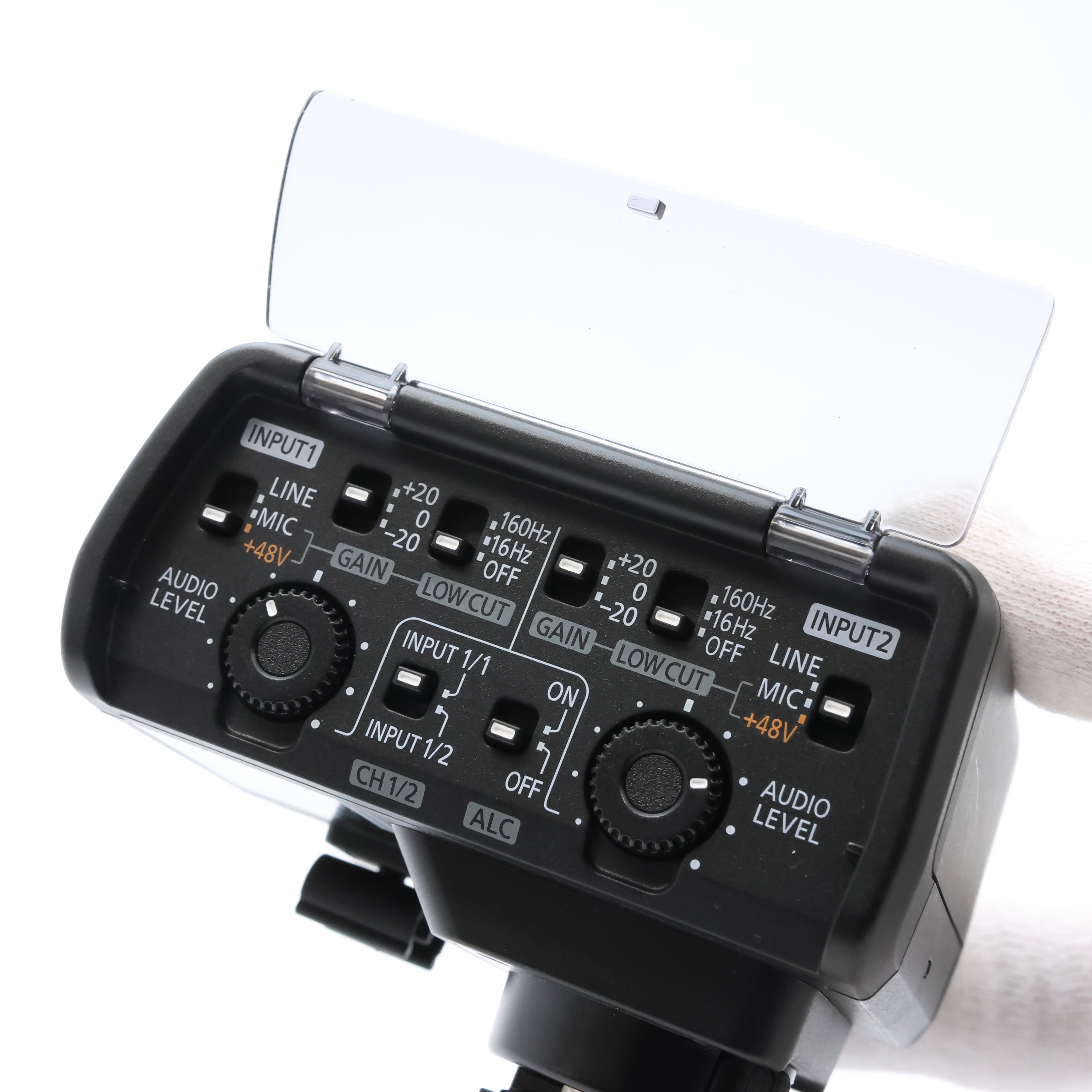 中古)Panasonic (パナソニック) XLRマイクロホンアダプター DMW-XLR1