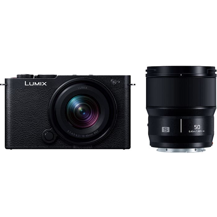 新品)Panasonic (パナソニック) LUMIX S9 ダブルレンズキット DC-S9W-K