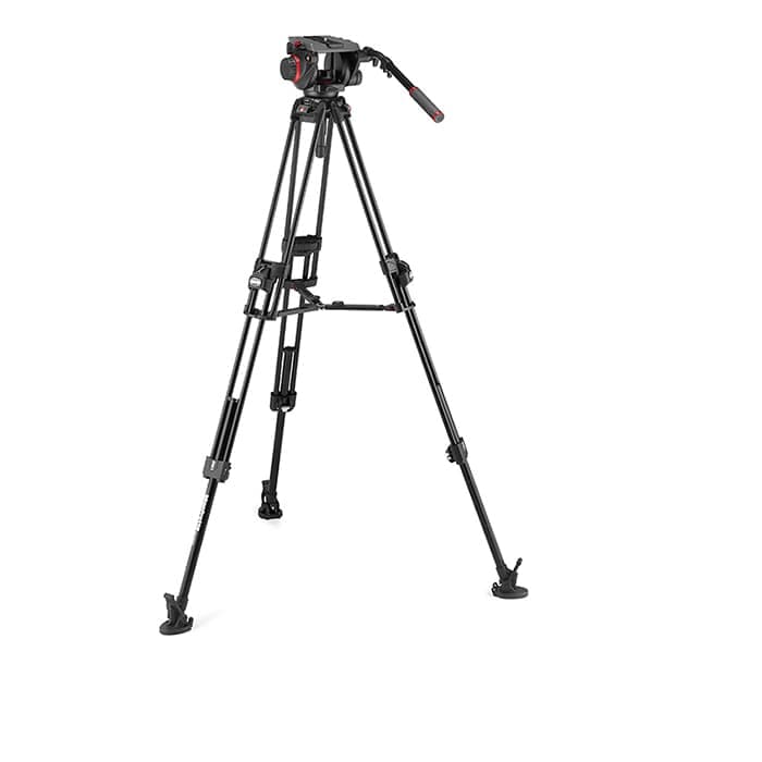 新品)Manfrotto (マンフロット) 509HDビデオ雲台+645FASTアルミ三脚