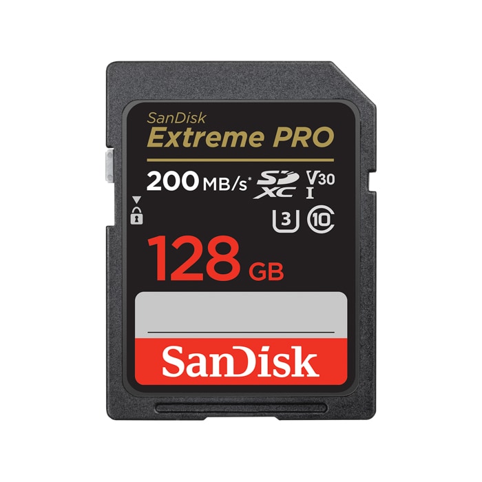 新品)SanDisk (サンディスク) ExtremePRO SDXCカード UHS-I V30 128GB