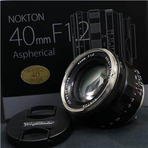 Voigtlander NOKTON 40mm F1.2 Aspherical VM ICS×MG 第40回記念モデル