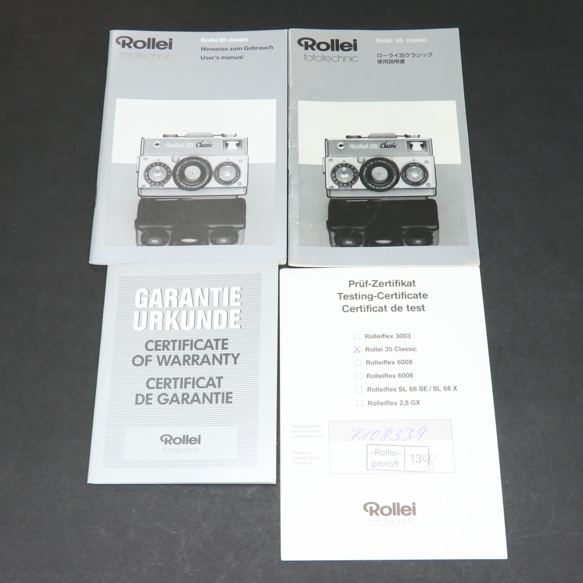 中古)Rollei (ローライ) ローライ 35クラシック (プラチナ)（商品ID