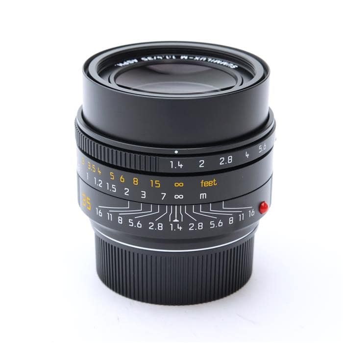【極美品】Leica ズミルックス M35mm F1.4 ASPH 11726 Leica 35mm f/1.4 ASPH. Summilux-M Black (6-Bit Coded) Lens
