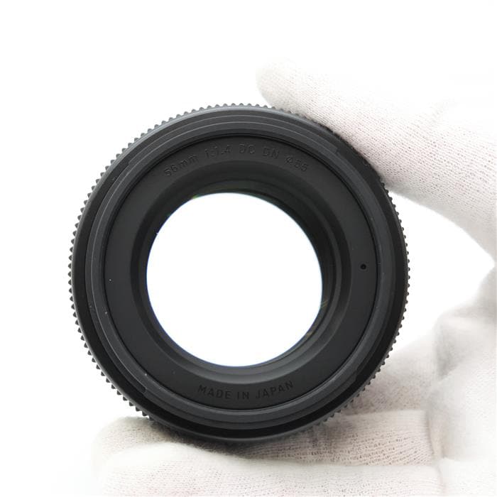 SIGMA - 【中古】(シグマ) SIGMA 56mm F1.4 DC DN Contemporary フジフィルムX用 中古)SIGMA (シグマ) Contemporary 56mm F1.4 DC DN (フジ