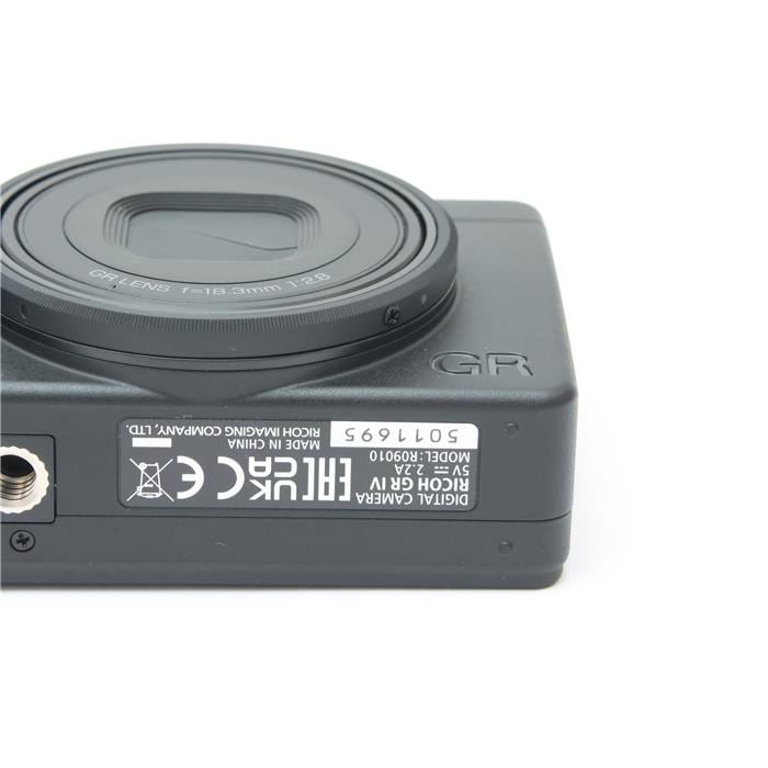 中古)RICOH (リコー) GR IV Monochrome（商品ID：3717030174638）詳細