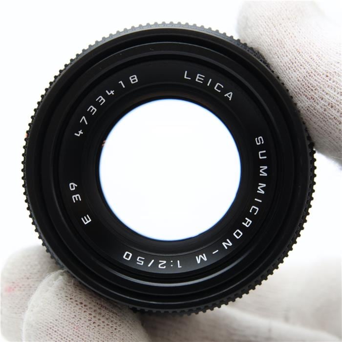 中古)Leica (ライカ) ズミクロン M50mm F2.0 レンズフード組込