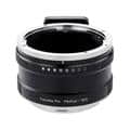 Fotodiox(フォトディオックス) マウントアダプター ペンタックス645 (DA) レンズ/フジフイルムGFXボディ用 絞りリング付き P645a-GFX