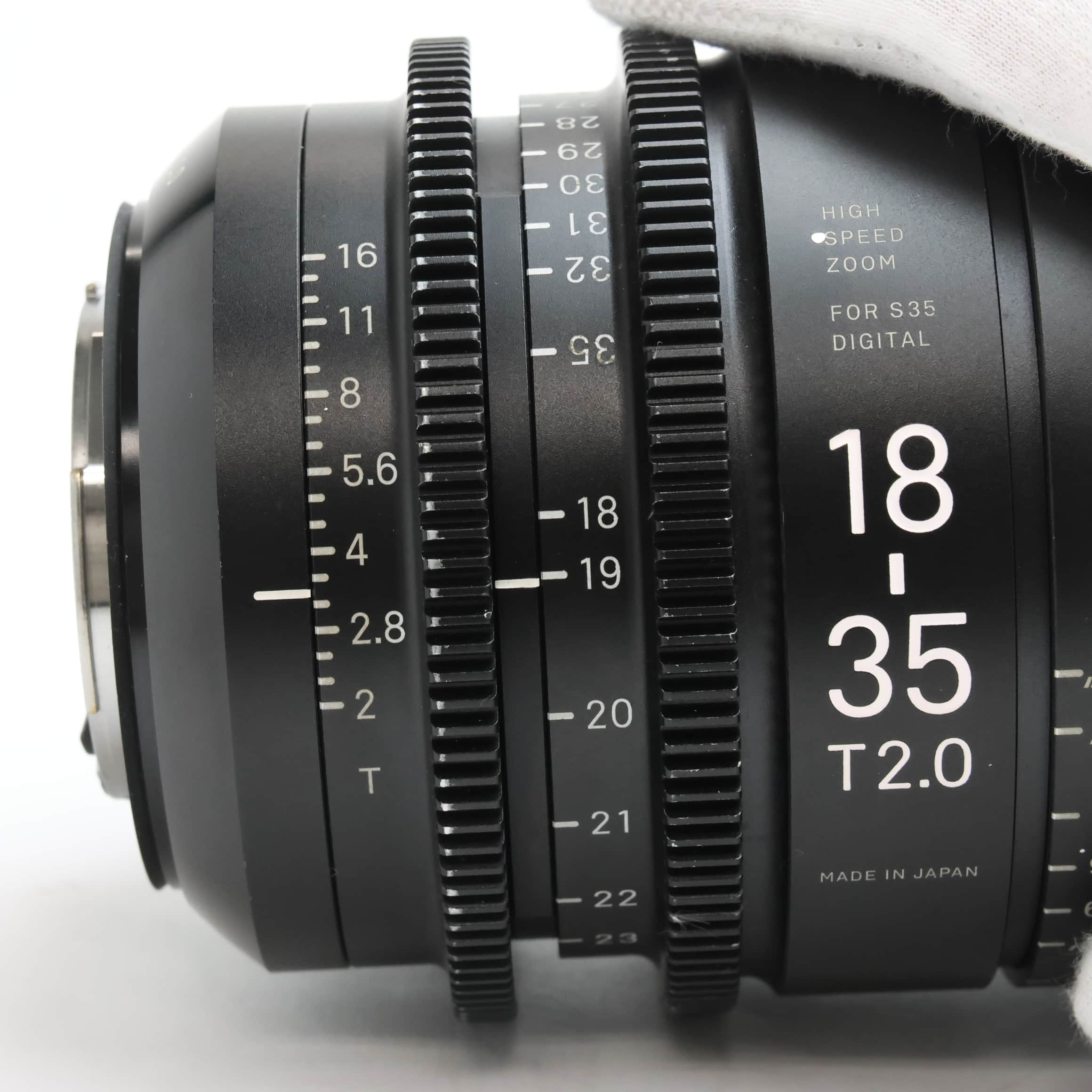 中古)SIGMA (シグマ) 18-35mm T2.0 (キヤノンEF用/フィート表記/Normal