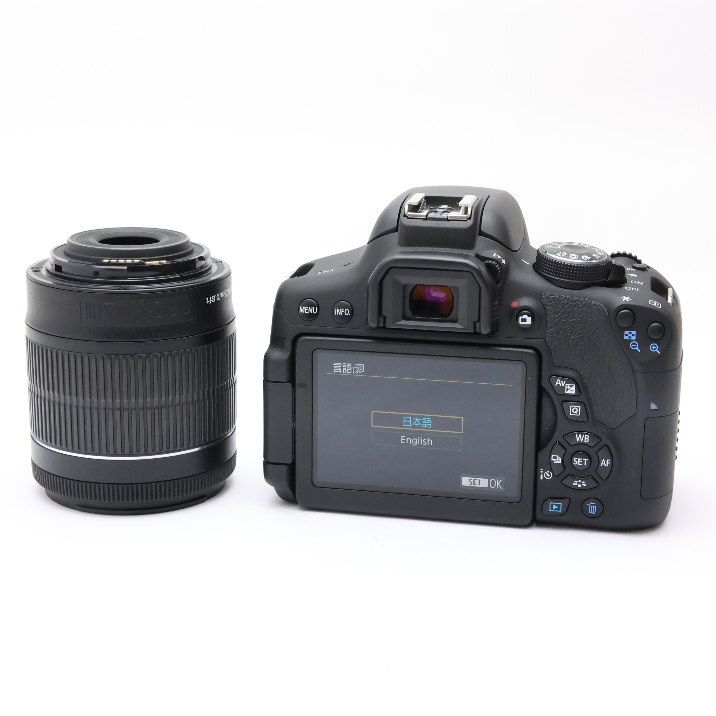 EOS X8i Kiss Canon レンズキット IS STM レンズ EF-S18-55 キャノン