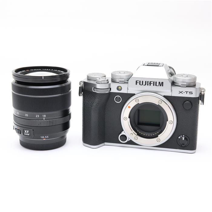 中古)FUJIFILM (フジフイルム) X-T5 XF18-55mmレンズキット シルバー