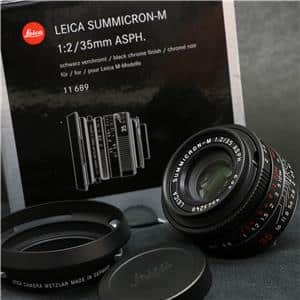 Leica ズミクロン M35mm F2.0 ASPH. ブラッククローム