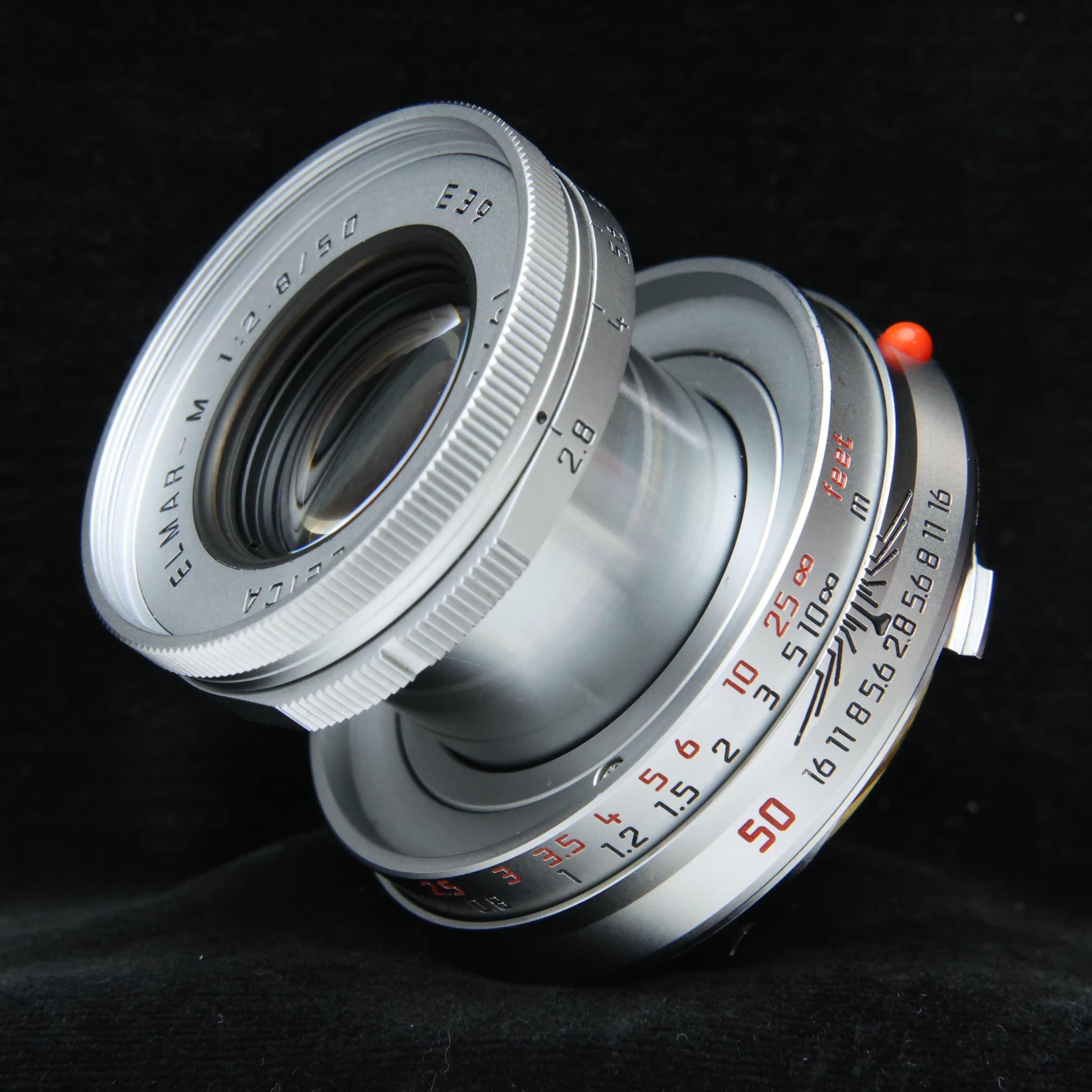 中古)Leica (ライカ) エルマー M50mm F2.8（沈胴式・最短0.7m・M6J