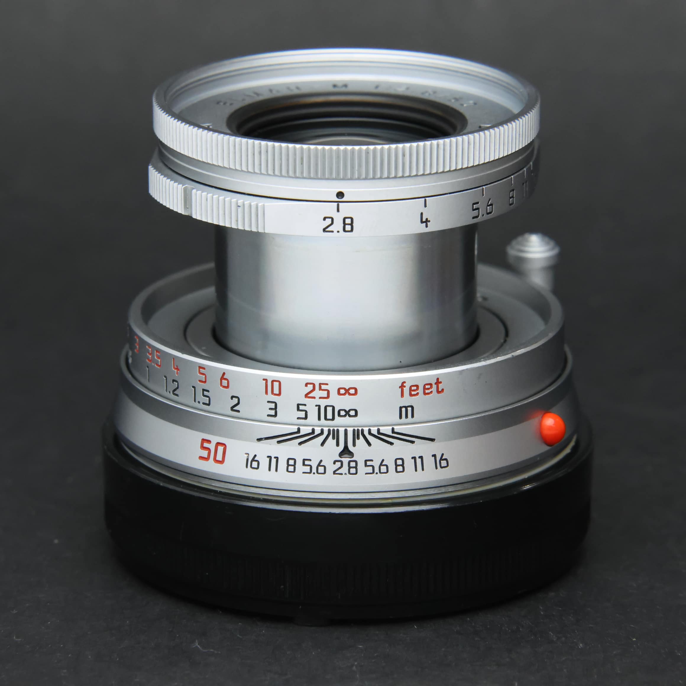 中古)Leica (ライカ) エルマー M50mm F2.8（沈胴式・最短0.7m・M6J