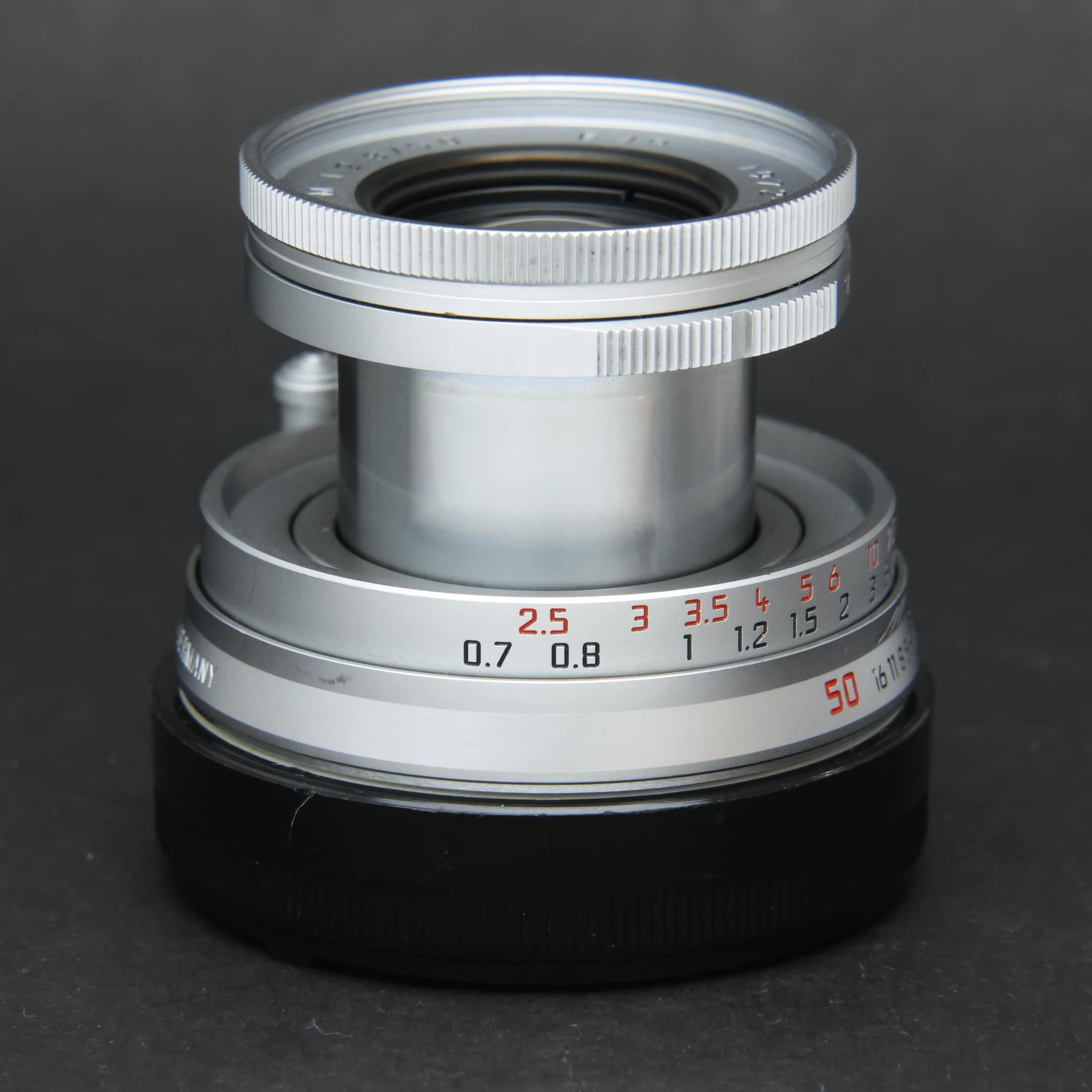 中古)Leica (ライカ) エルマー M50mm F2.8（沈胴式・最短0.7m・M6J