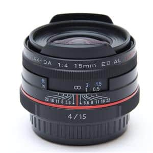PENTAX (ペンタックス) HD DA15mm F4 ED AL Limited ブラック メイン