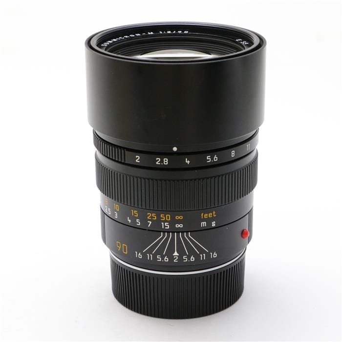 Leica (ライカ) ズミクロン M90mm F2 E55 フード組込 ブラッククローム