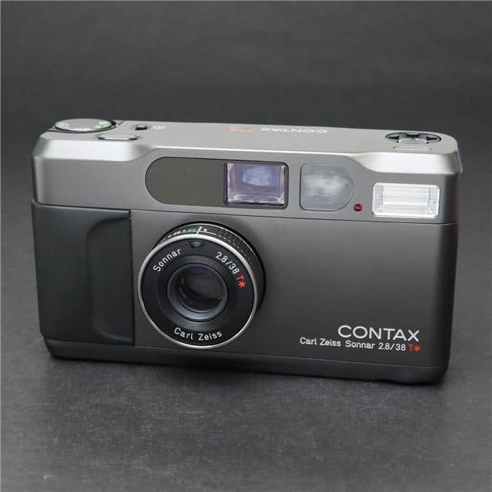 中古)CONTAX (コンタックス) T2 チタンブラック（商品ID 