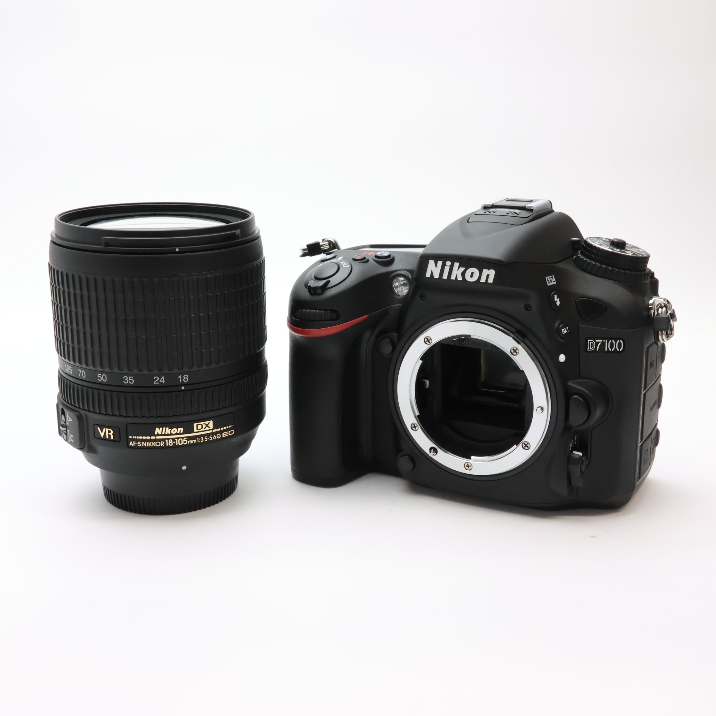 1円】 ニコン Nikon D7100 18-105 VR レンズキット デジタル 一眼レフ