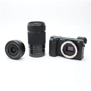 SONY α6400 ダブルズームレンズキット ILCE-6400Y ブラック」の商品