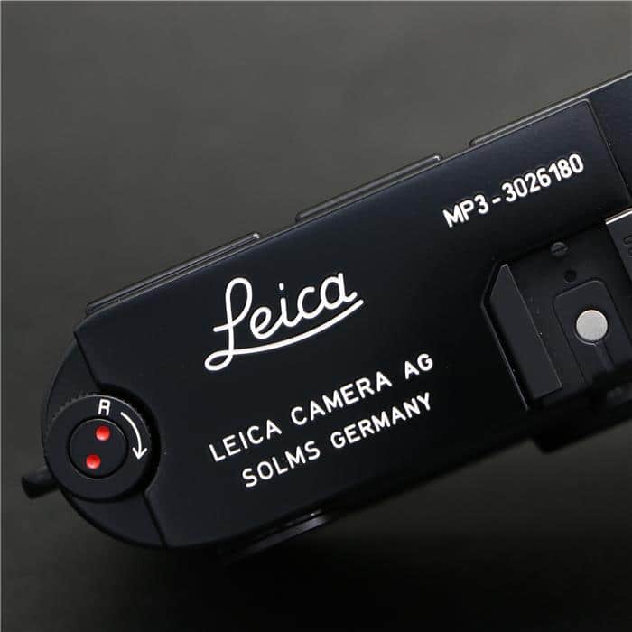 中古)Leica (ライカ) MP3 LHSAスペシャルエディションセット ブラック