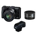 Canon (キヤノン) EOS M3 ダブルレンズEVFキット ブラック