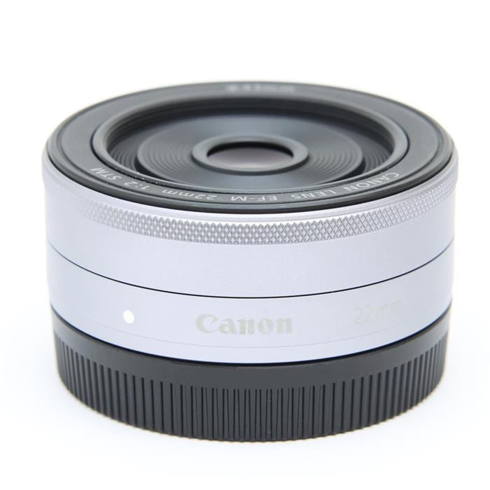 新品　未使用　高画質　軽量　CANON　キヤノンEF-M22mm F2 STM 中古：AB(良品)】キヤノン EF-M22mm F2 STM | 2444290022539