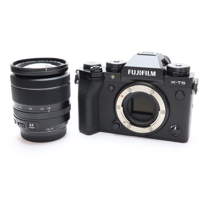 中古)FUJIFILM (フジフイルム) X-T5 XF18-55mmレンズキット ブラック