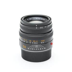 [美品]ライカ ズミクロン 50mm f2.0 フード組込 6bit 新品)Leica (ライカ) ズミクロン M50mm F2.0 レンズフード組込