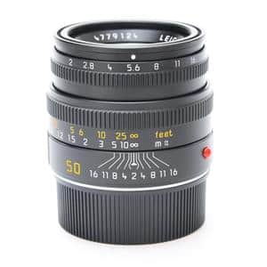 新品)Leica (ライカ) ズミクロン M50mm F2.0 レンズフード組込