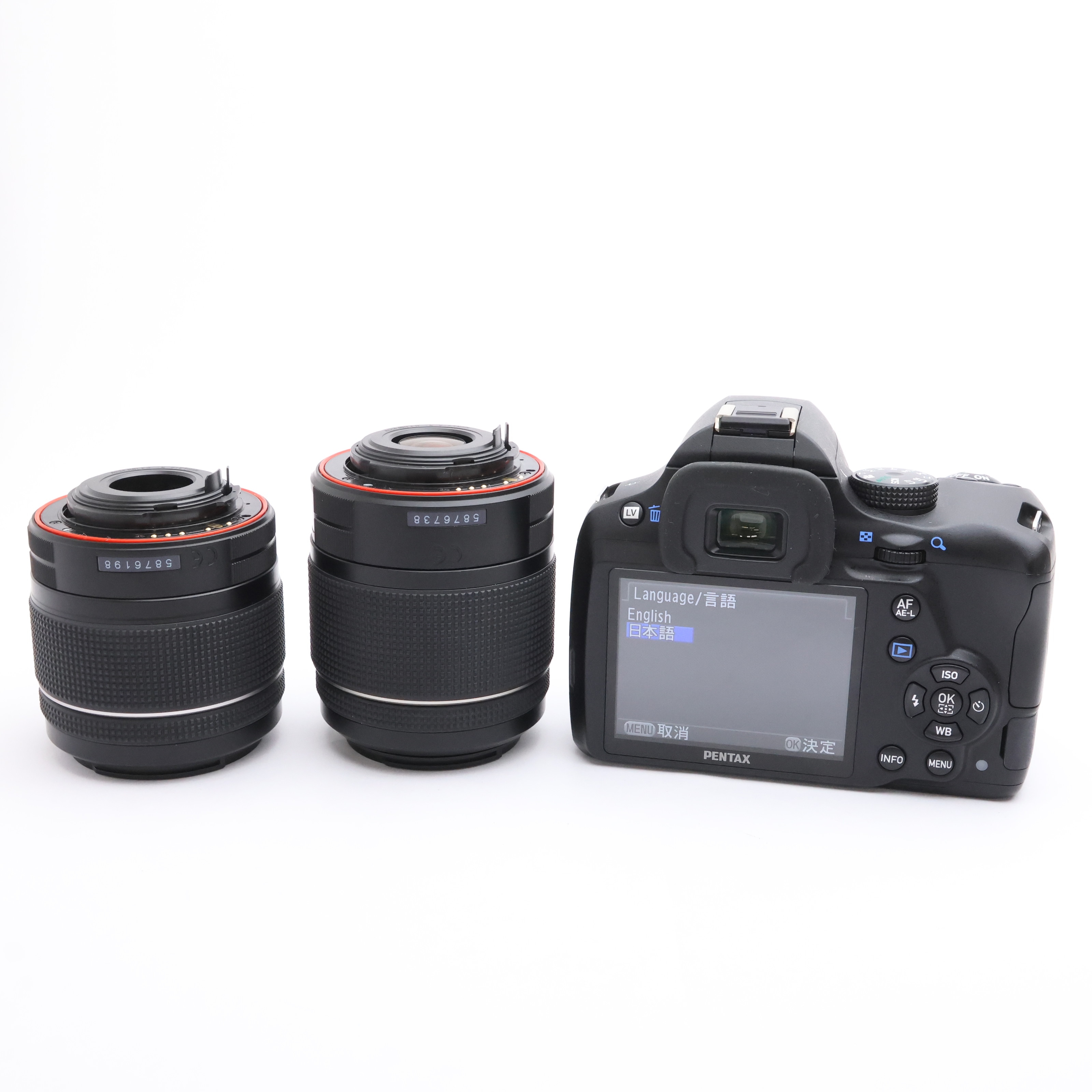PENTAX デジタル一眼レフ K-50 ダブルズームレンズキット 【公式通販】