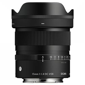 SIGMA (シグマ) Contemporary 15mm F1.4 DC (ソニーE/APS-C用) メイン