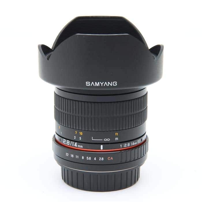 SAMYANG (サムヤン) 14mm F2.8 ED AS IF UMC (キヤノンEF用) 電子接点