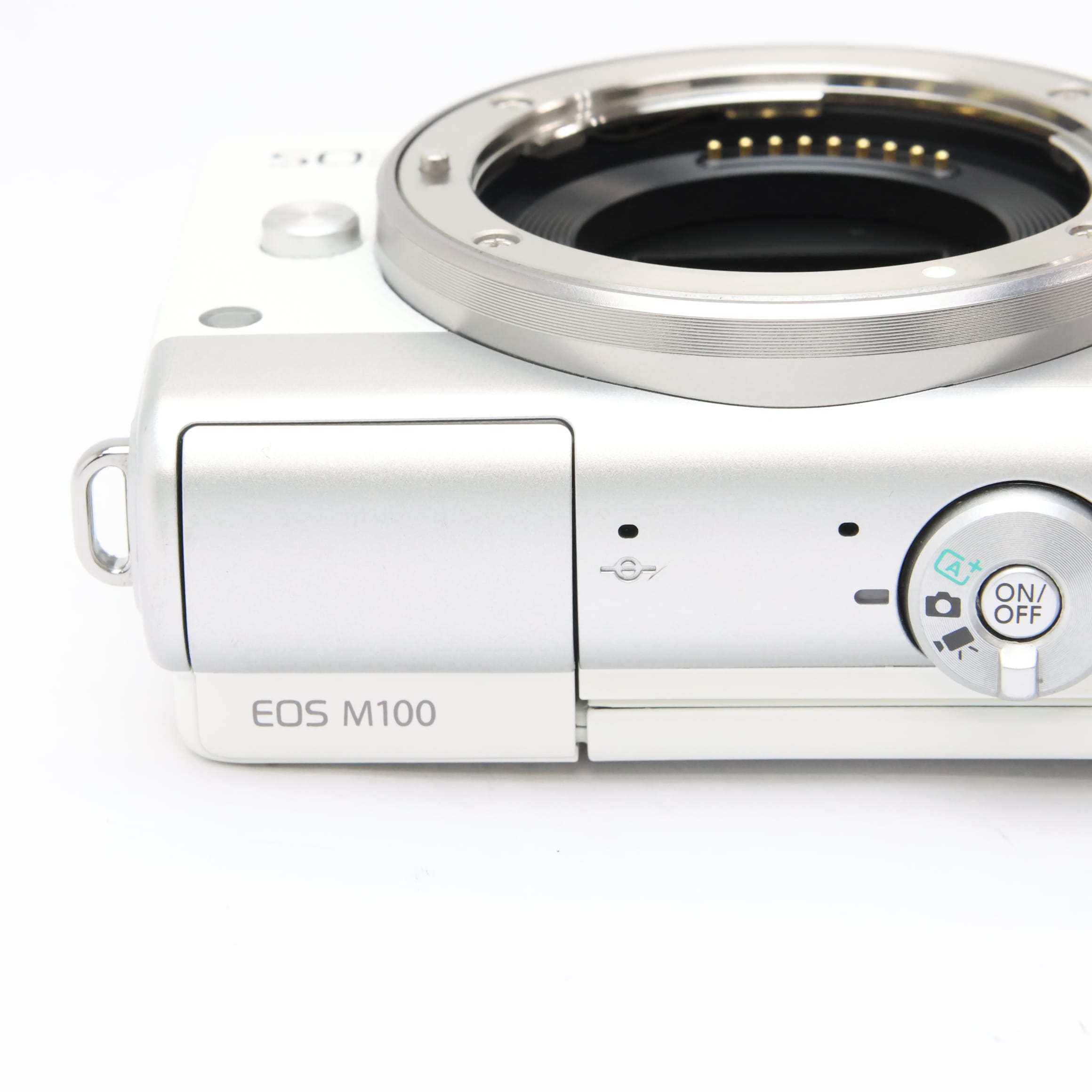 中古)Canon (キヤノン) EOS M100 ボディ ホワイト（商品ID