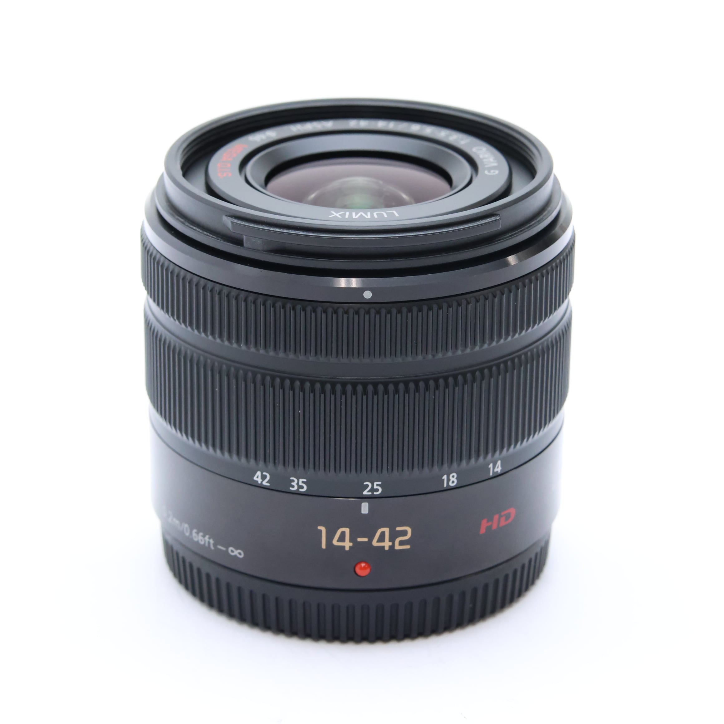 中古)Panasonic (パナソニック) G 14-42mm F3.5-5.6II ASPH. MEGA