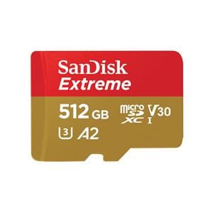 SanDisk (サンディスク) Extreme microSDXCカード UHS-I V30 512GB SDSQXAV-512G-GN6MN 海外パッケージ版 メイン
