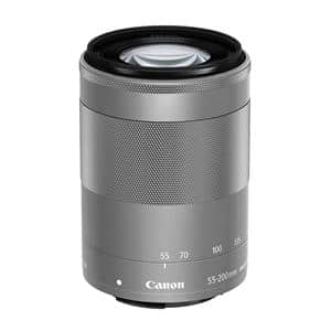 (新品)Canon (キヤノン) EF-M55-200mm F4.5-6.3 IS STM シルバー 